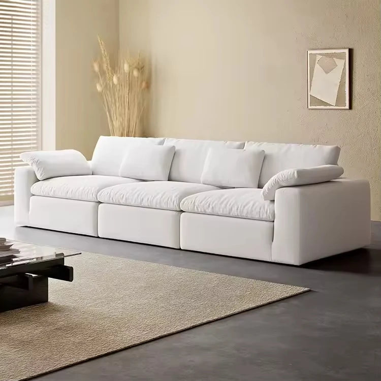 Modern Modular Sectional Sofa – Luxury Compression Fabric Recliner Couch