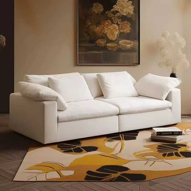 Modern Modular Sectional Sofa – Luxury Compression Fabric Recliner Couch