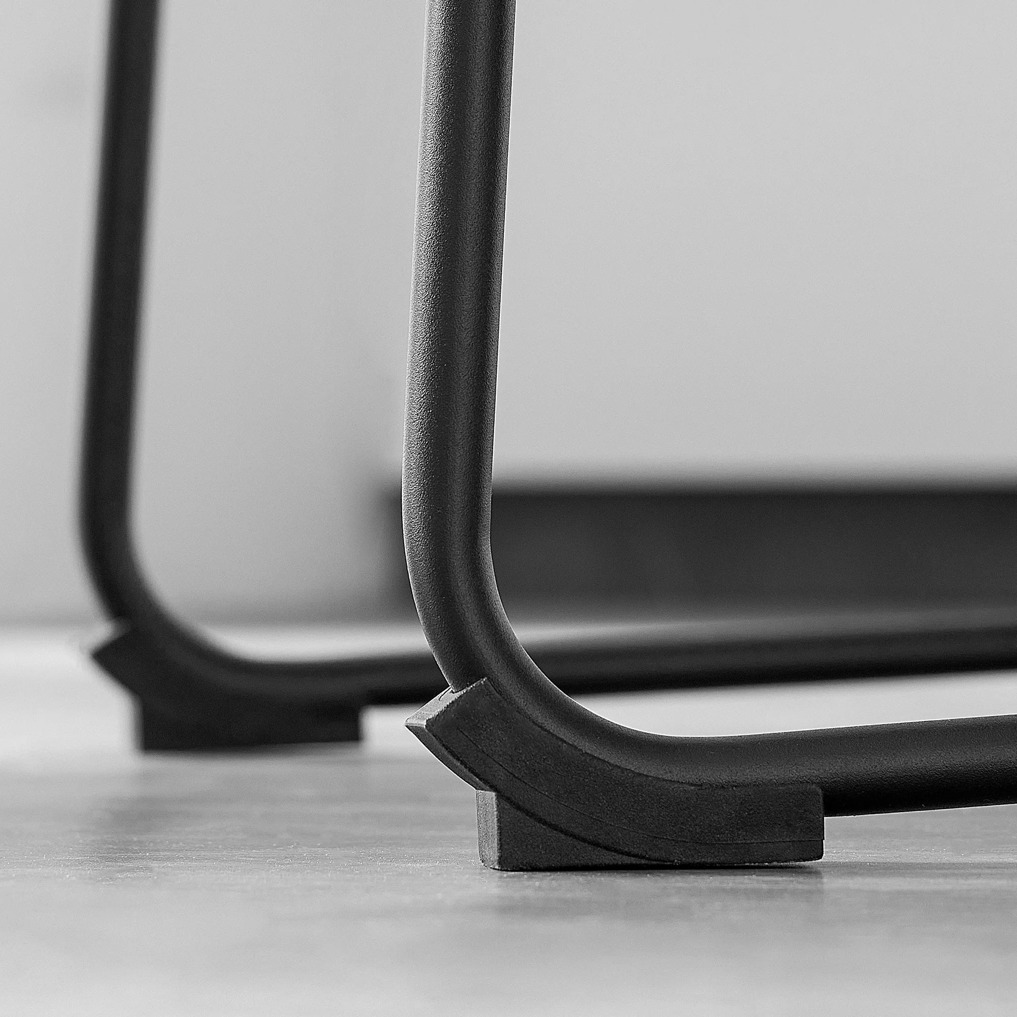 Lvxen Bar Stool Set - Faux Leather & Iron