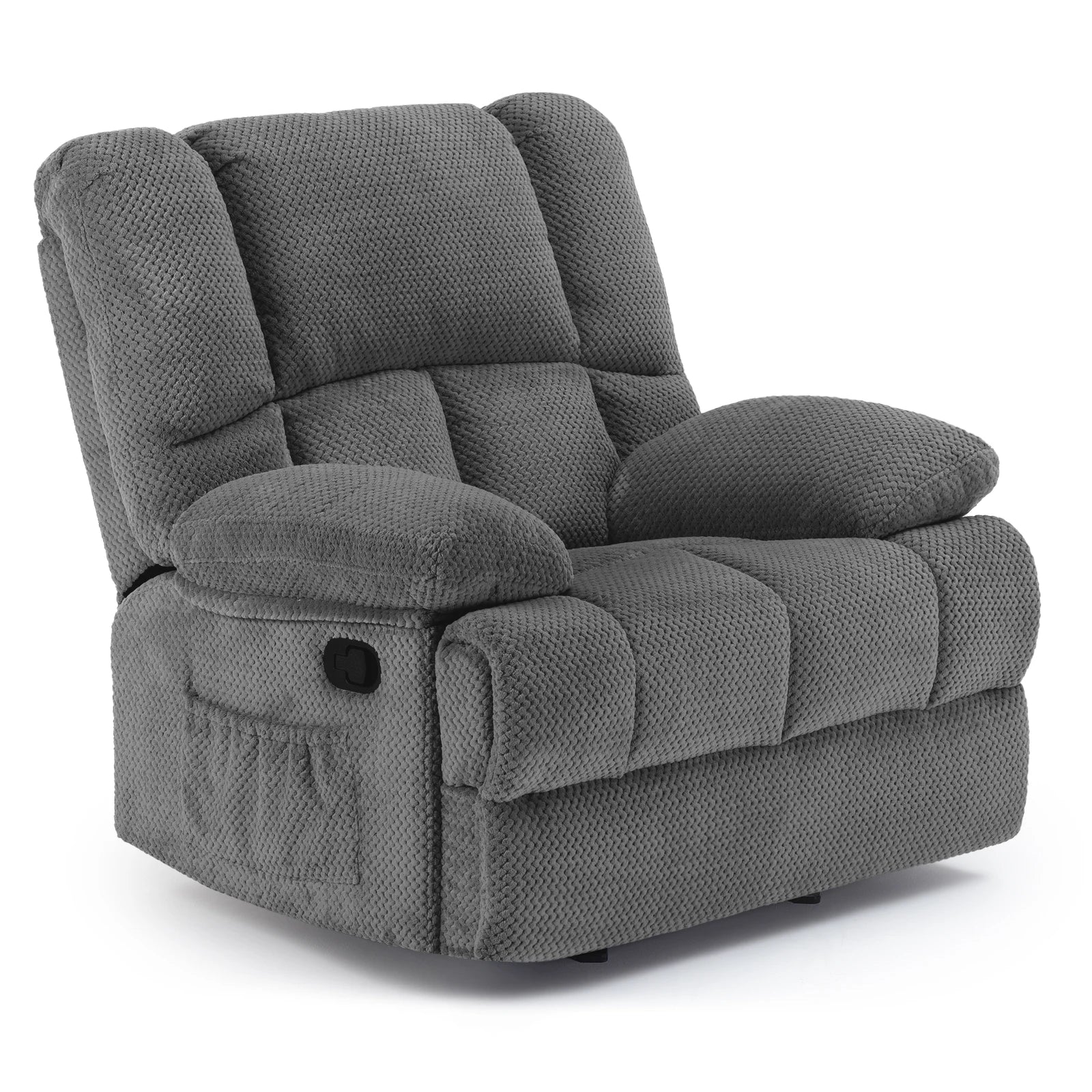 Oversized Rocker Recliner Chair, Upholstered High Back Comfortable & Heavy Duty, for Adults Living Room, Home Theater