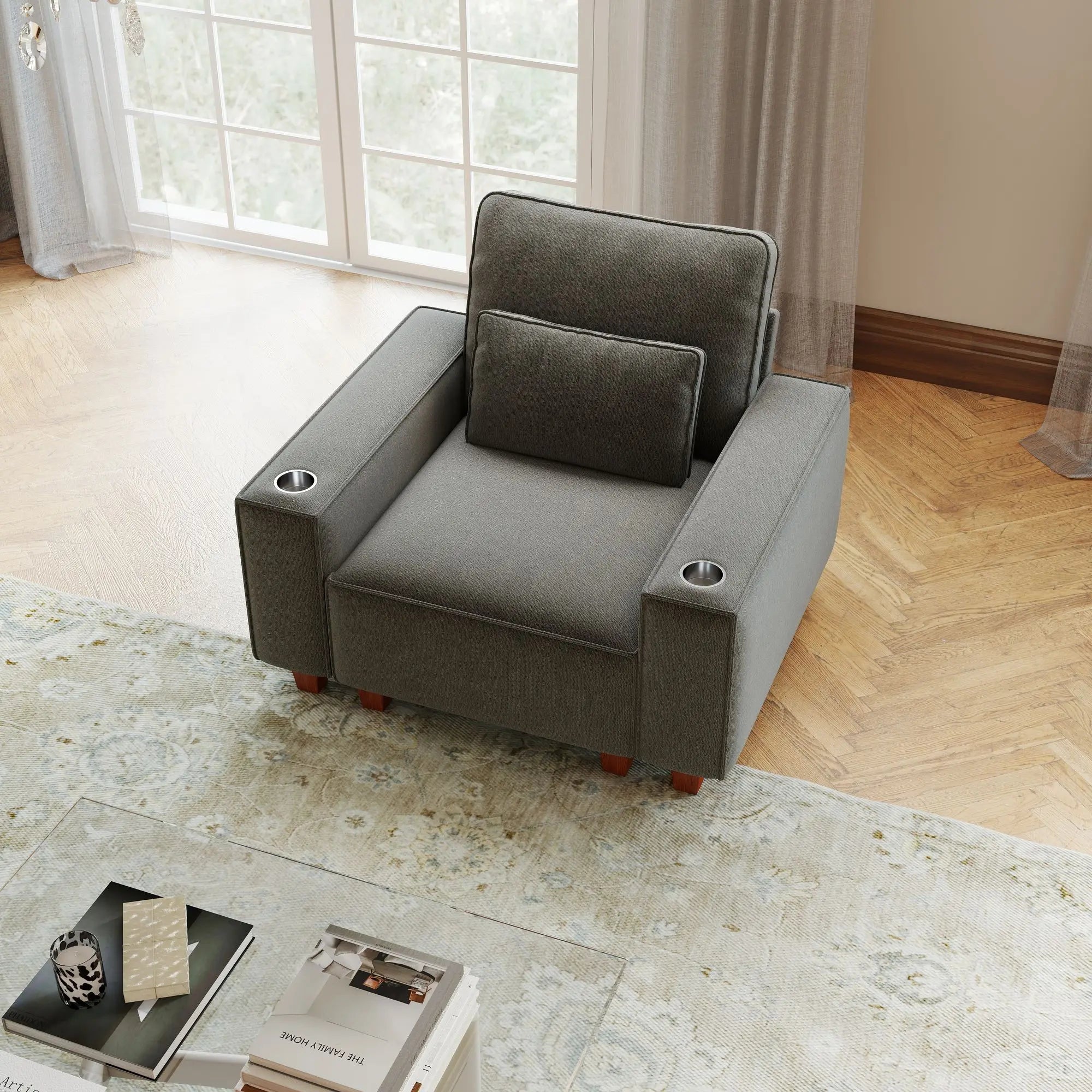 New Modern Minimalist Living Room Sofa 