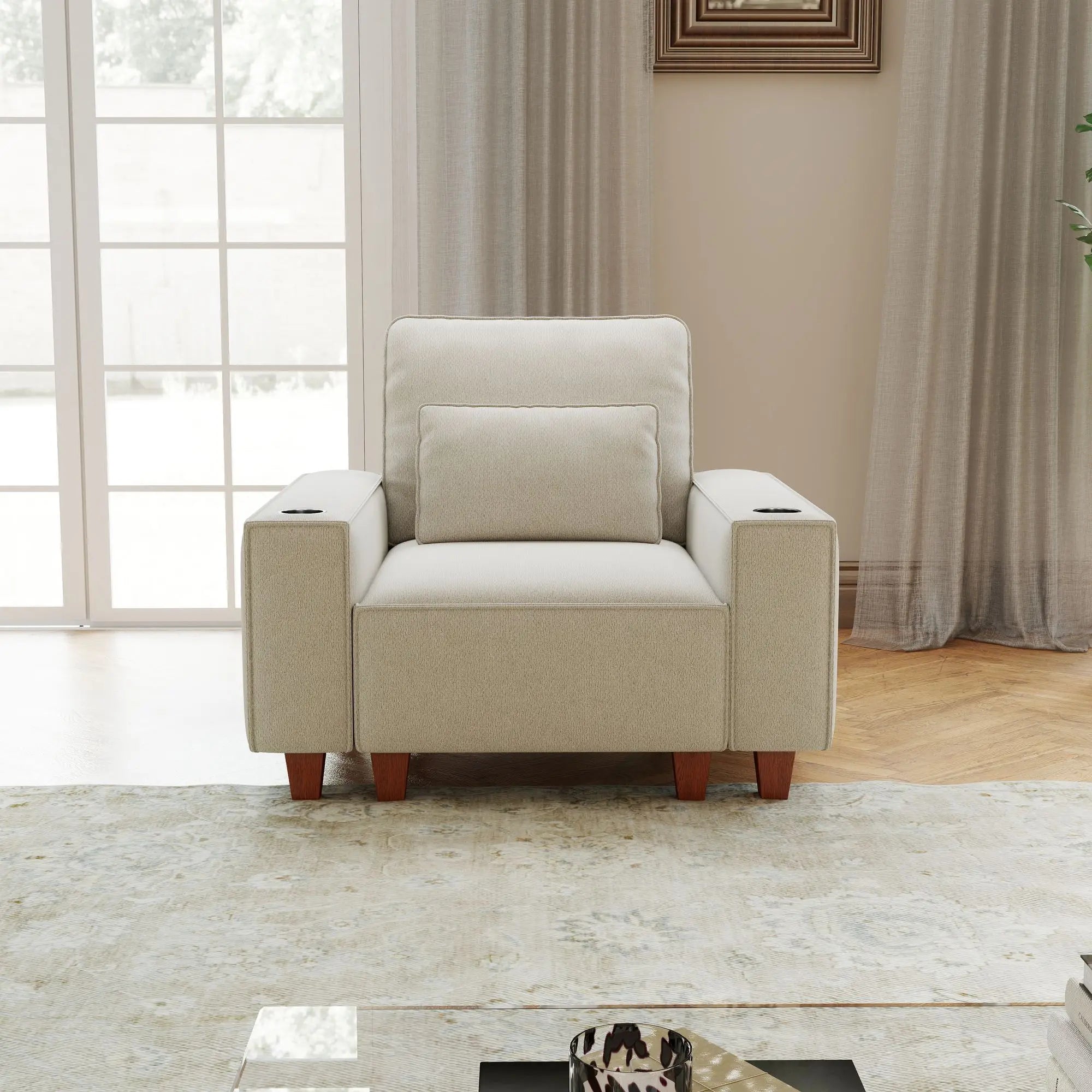 New Modern Minimalist Living Room Sofa 
