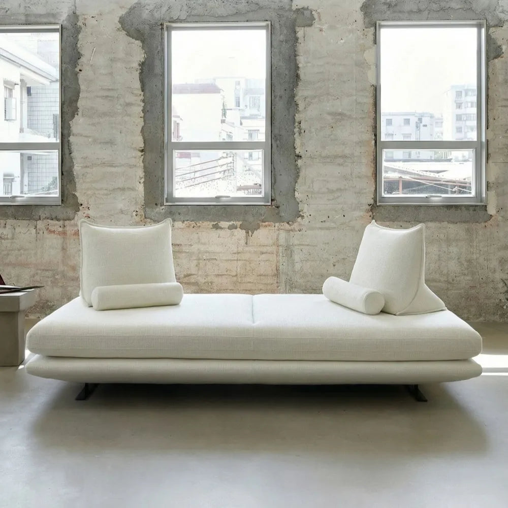 Cream Living Room Furniture Simple Casual Fabric Modern Luxurious Classic Leather Velvet Sofa 