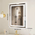 LED Bathroom Mirror with Anti-Fog & Adjustable Lighting – Dimmable Vanity Mirror